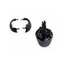 Clips, knobs and fasteners